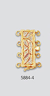 gold diamond clasps