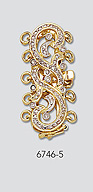 gold diamond clasps