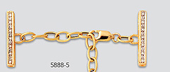 gold diamond clasps