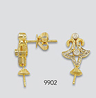 gold diamond clasps