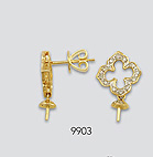 gold diamond clasps