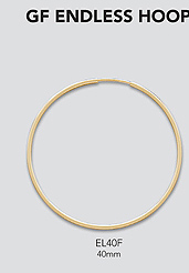 Gold Filled Hoops