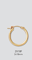 Gold Filled Hoops