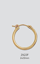 Gold Filled Hoops