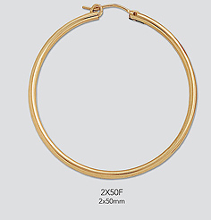 Gold Filled Hoops