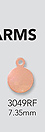 Rose Gold Filled Beads