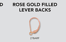 Rose Gold Filled Beads