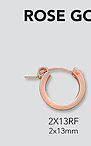 Rose Gold Filled Beads