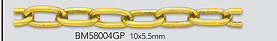 Brass Chain by the Foot